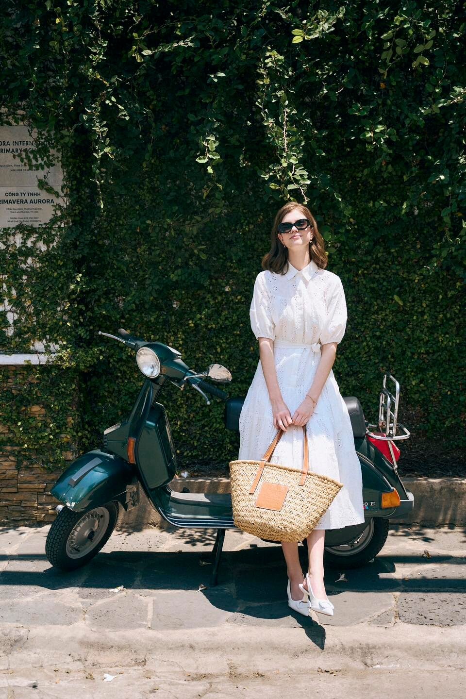 Sunday Stroll Shirt Dress – Crisp Grace. Quiet Confidence.