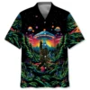 Alien Bigfoot Middle Finger Hawaiian Shirt HWBN2763642 - Beltina