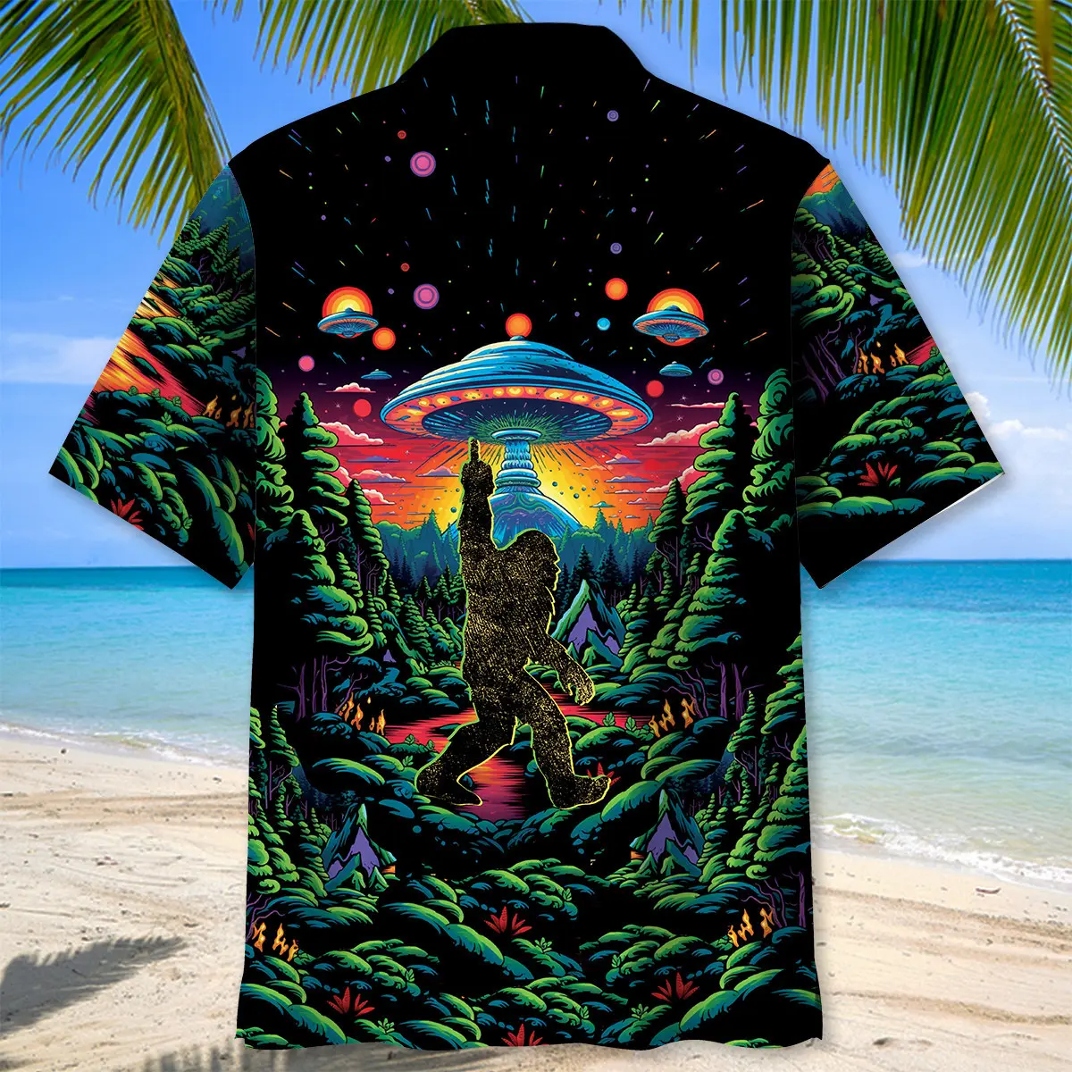 alien-bigfoot-middle-finger-hawaiian-shirt-3