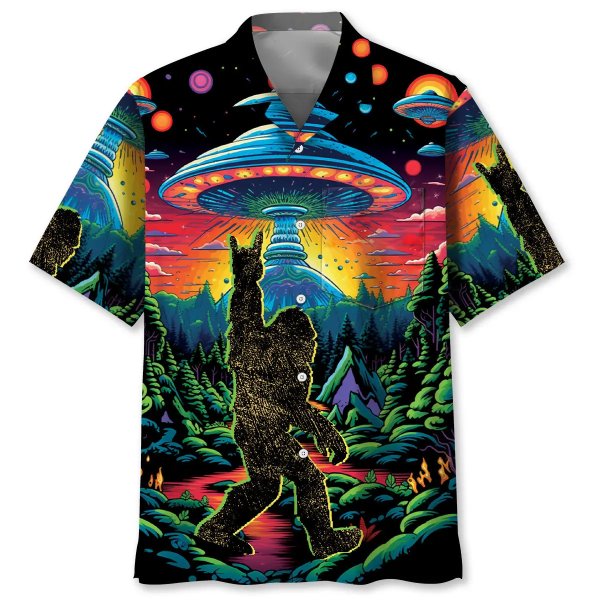 alien-bigfoot-pocket-hawaiian-shirt
