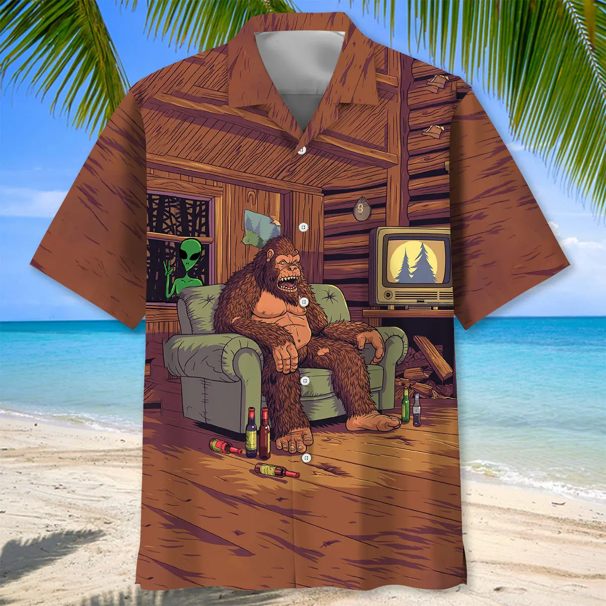 alien-stalk-bigfoot-house-hawaiian-shirt-1