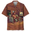 Alien Stalk Bigfoot House Hawaiian Shirt HWBN2764440 - Beltina