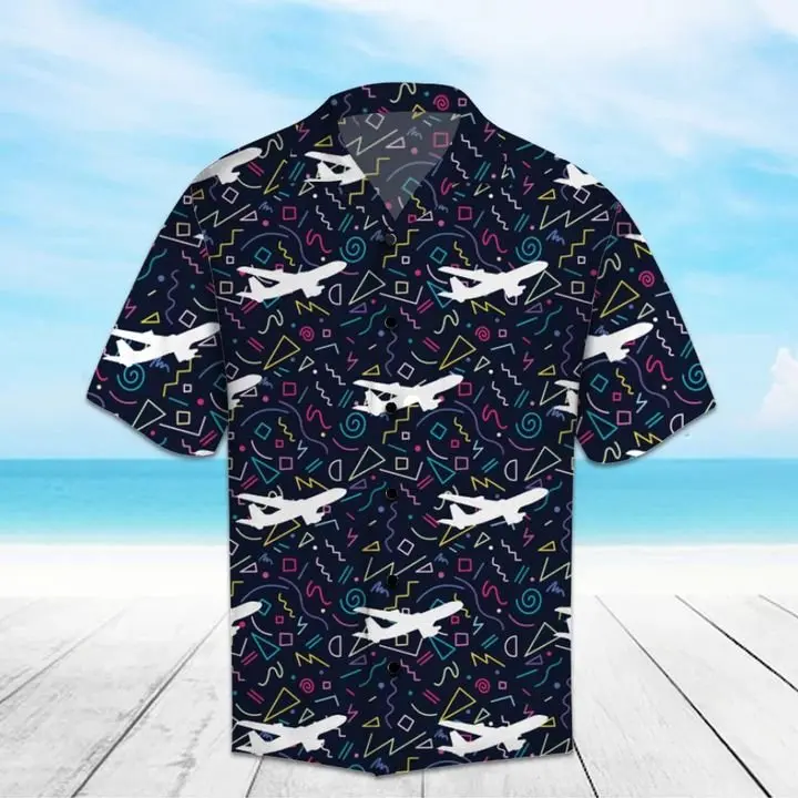 amazing-airplane-hawaiian-shirt-summer-button-up