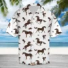 Amazing Brown Horses And Cowboy Western Equipment Hawaiian Shirt Summer Button Up HWBN2765496 - Beltina