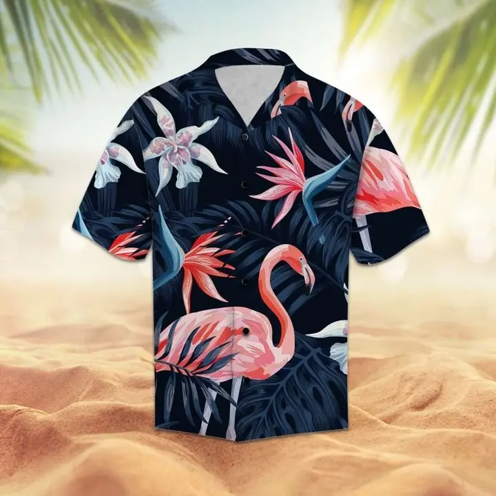 Amazing Flamingo Hawaiian Shirt Summer Button Up HWBN2765513 - Beltina