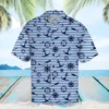 Amazing Navy Hawaiian Shirt Summer Button Up HWBN2765526 - Beltina