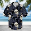 Amazing Skull And Tropical Leaves Hawaiian Shirt Summer Button Up HWBN2765397 - Beltina