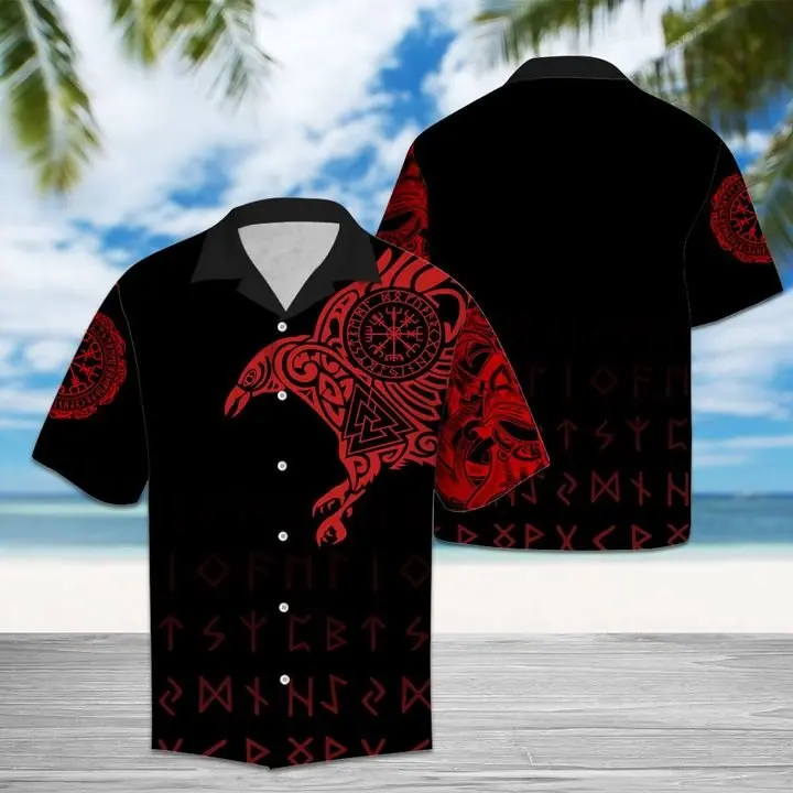Amazing Viking Hawaiian Shirt Summer Button Up HWBN2765565 - Beltina