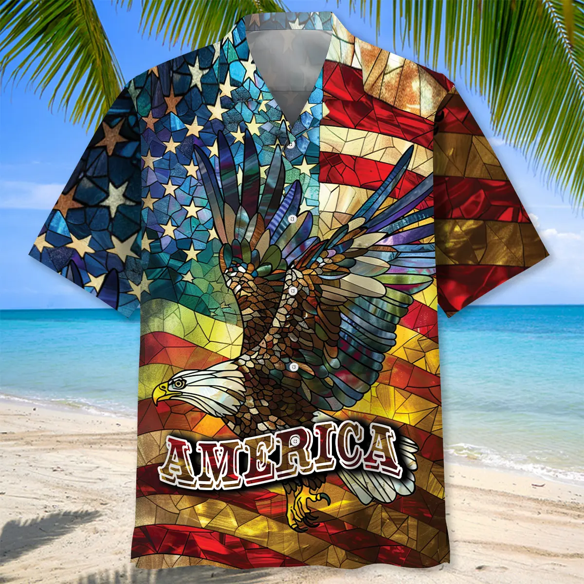 america-bald-eagle-stained-glass-art-hawaiian-shirt-1