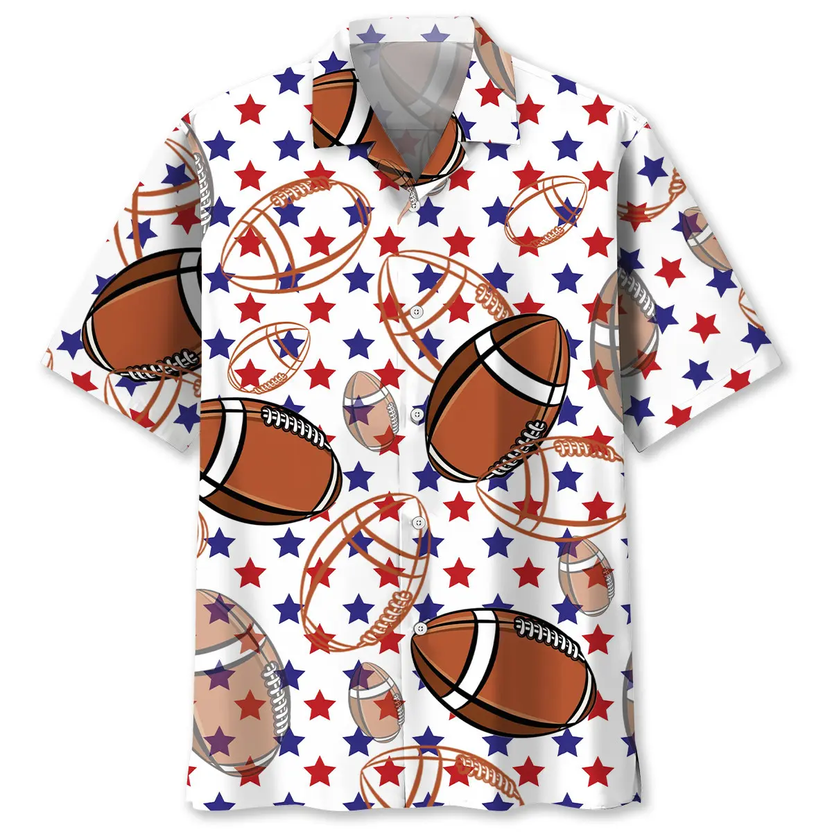 america-football-hawaiian-shirt