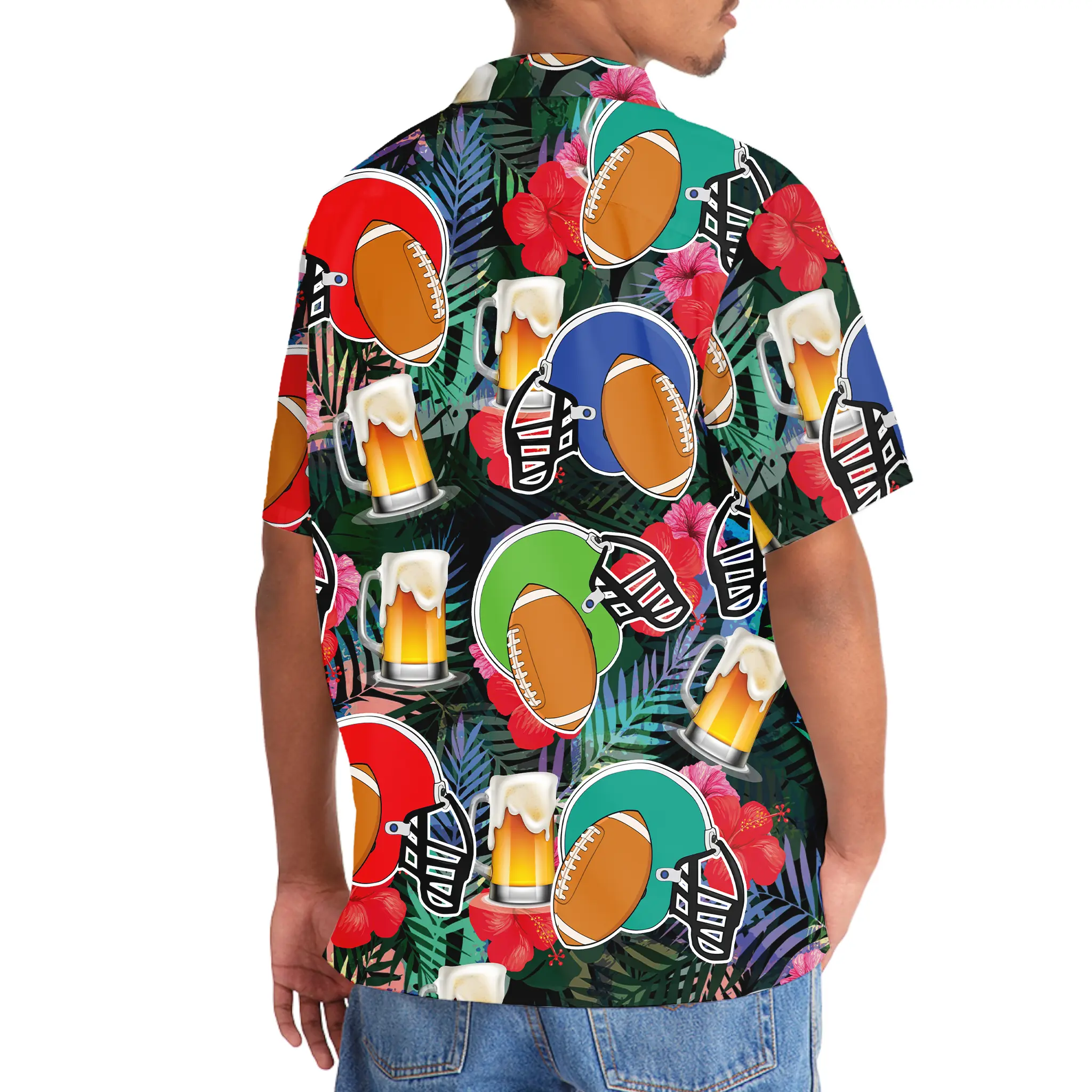 american-football-beer-tropical-hawaiian-shirt-3