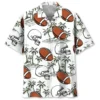 American Football Palm Tree Hawaiian Shirt HWBN2764320 - Beltina