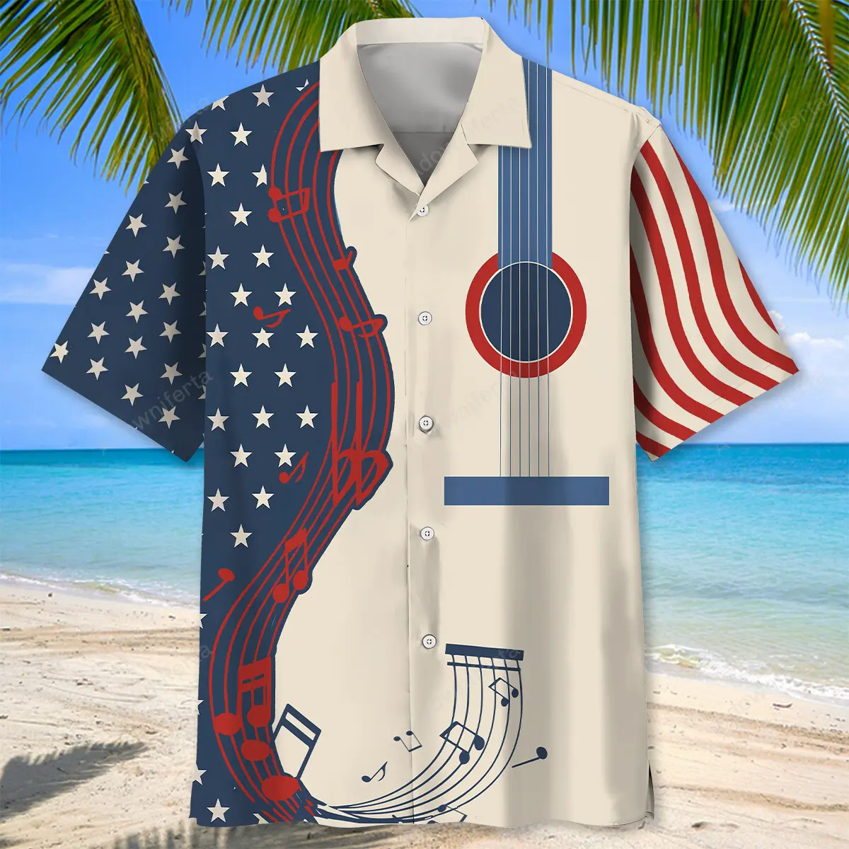 american-guitar-hawaiian-shirt-1
