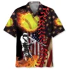 American Softball Hawaiian Shirt HWBN2764592 - Beltina