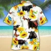 Angus Cattle Butterfly Sunflower Hawaiian Shirt HWBN2765571 - Beltina