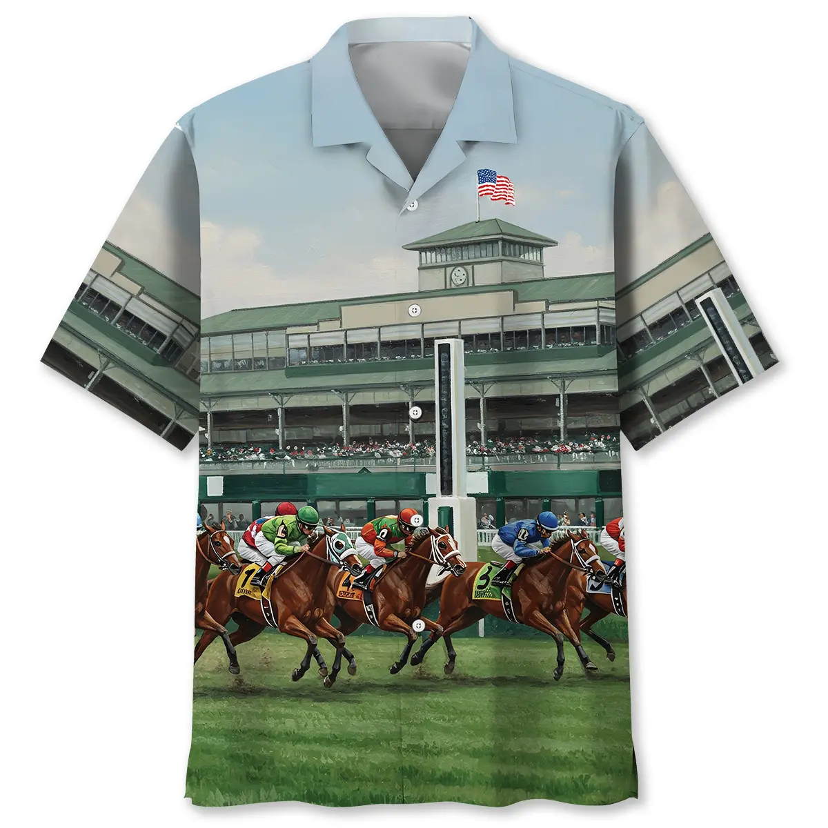 antique-horse-racing-hawaiian-shirt