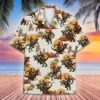 Bigfoot Riding Dinosaur Bigfoot Cowboy Unisex Hawaiian Shirt Aloha Shirt HWBN2765708 - Beltina