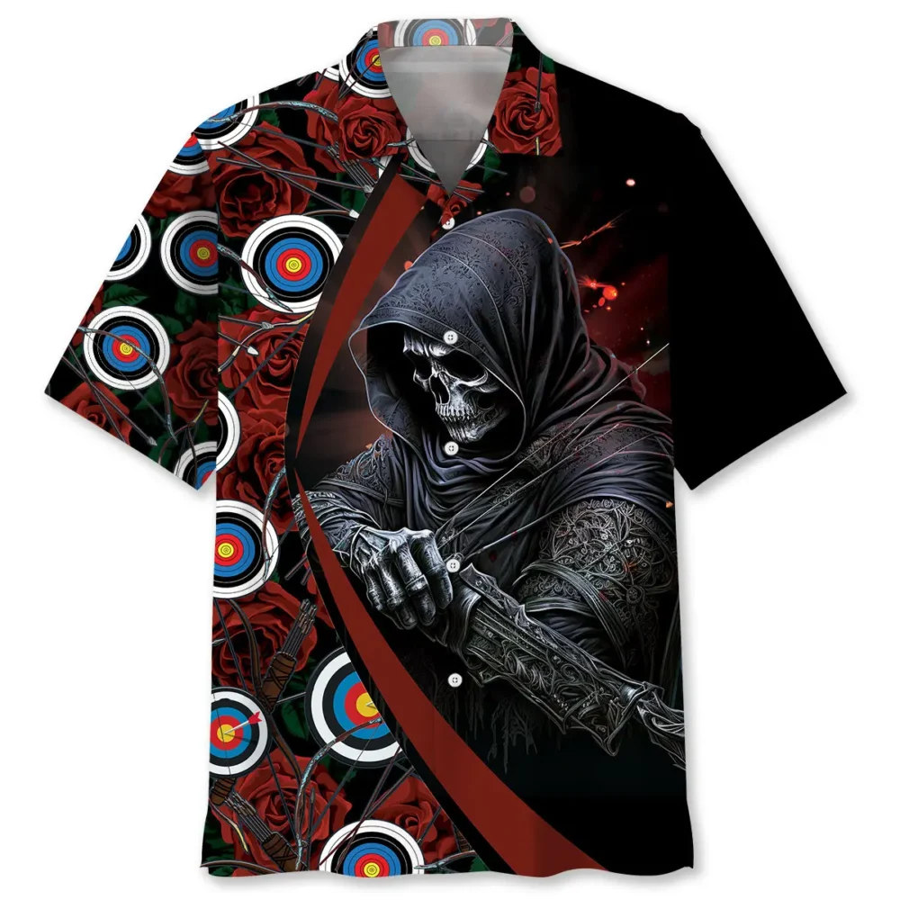 Archery Rose Hawaiian Shirt HWBN2762786 - Beltina