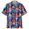 Ausie Football Rules Abstract Sporty Pattern Hawaiian Shirt HWBN2763264 - Beltina
