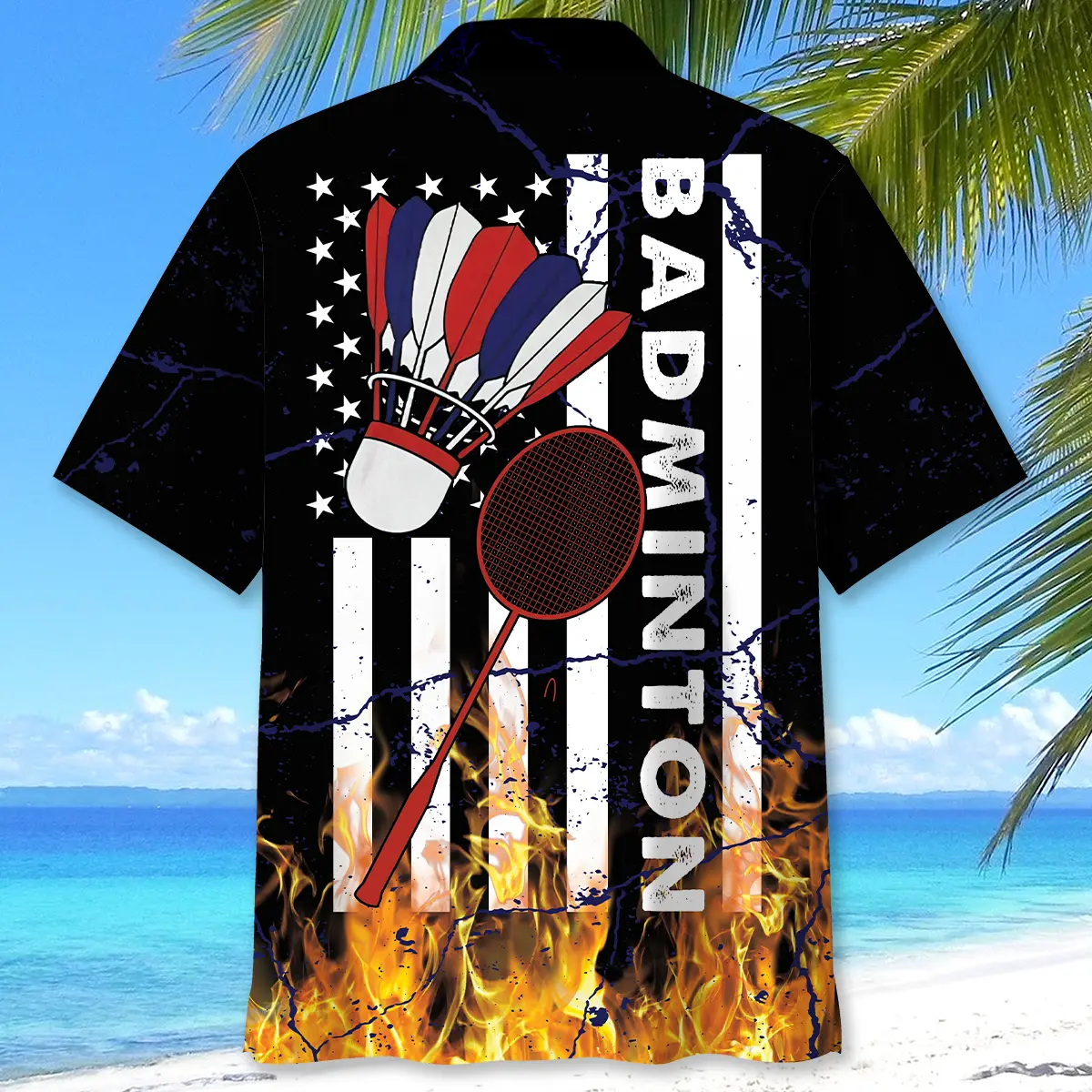 badminton-fire-hawaiian-shirt-3