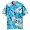 Badminton Tropical Blue Hawaiian Shirt HWBN2764328 - Beltina