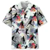 Badminton Tropical Flower Hawaiian Shirt HWBN2762962 - Beltina