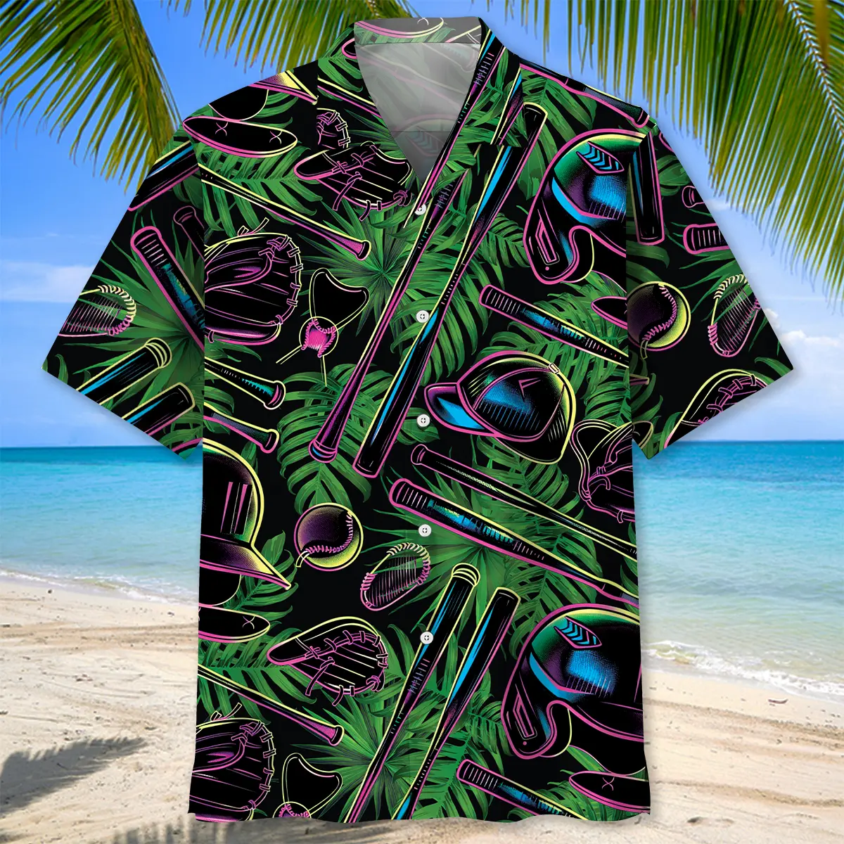 baseball-neon-tropical-hawaiian-shirt-1
