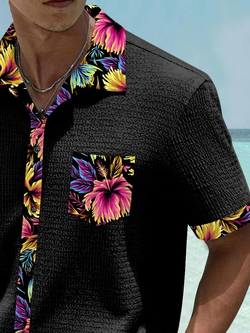 basic-floral-patchwork-printed-mens-seersucker-stretch-hawaiian-shirt-1