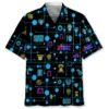 Basketball Set Neon Hawaiian Shirt HWBN2762391 - Beltina