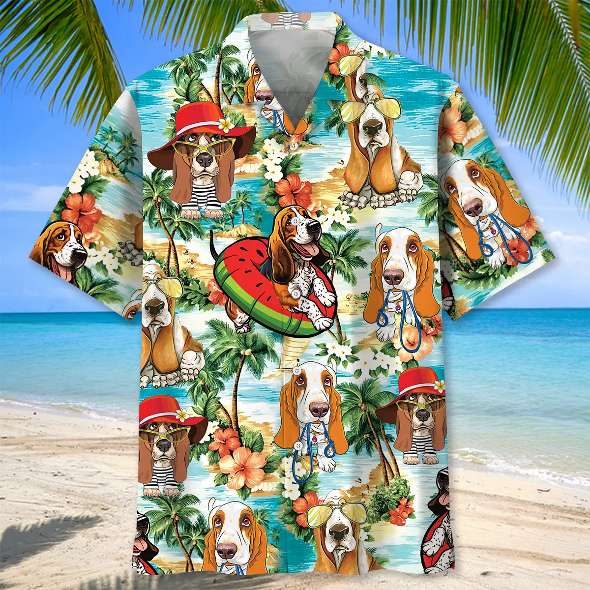 basset-hound-beach-hawaiian-shirt-1