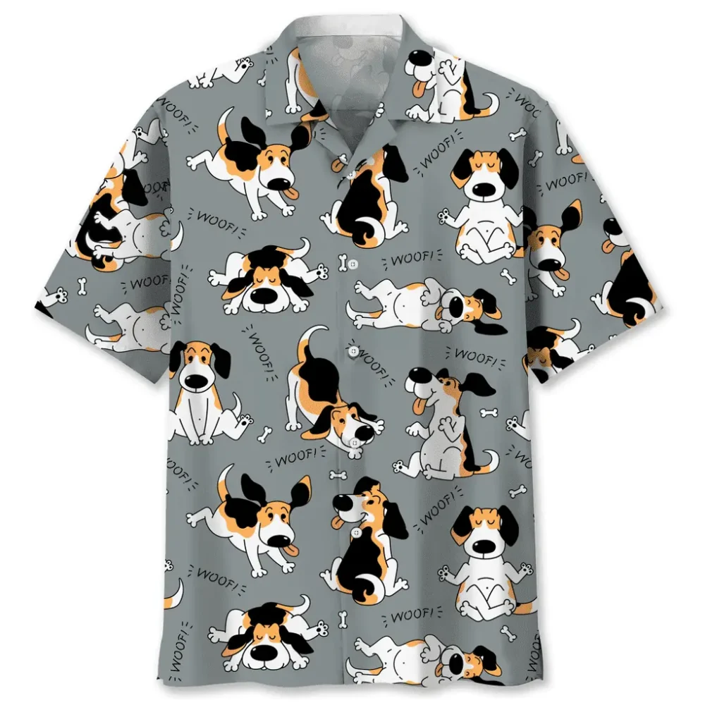 Beagle Hawaiian Funny Hawaiian Shirt HWBN2762120 - Beltina