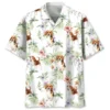 Beagle Tropical Flower Hawaiian Shirt HWBN2762123 - Beltina