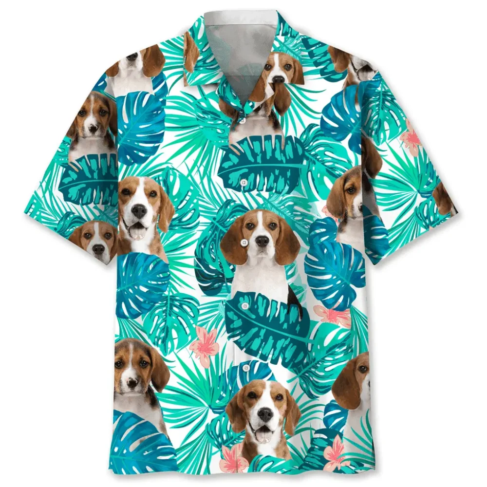 Beagle Tropical Hawaiian Shirt HWBN2762122 - Beltina