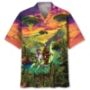Bigfoot Alien Riding Nessie Hawaiian Shirt HWBN2763643 - Beltina