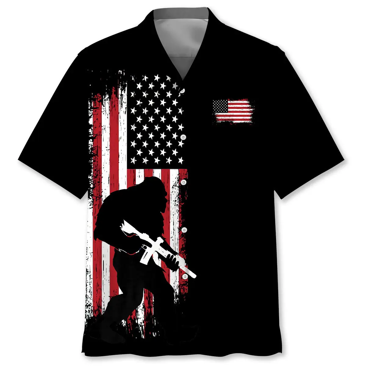 bigfoot-american-flag-patriotic-hawaiian-shirt
