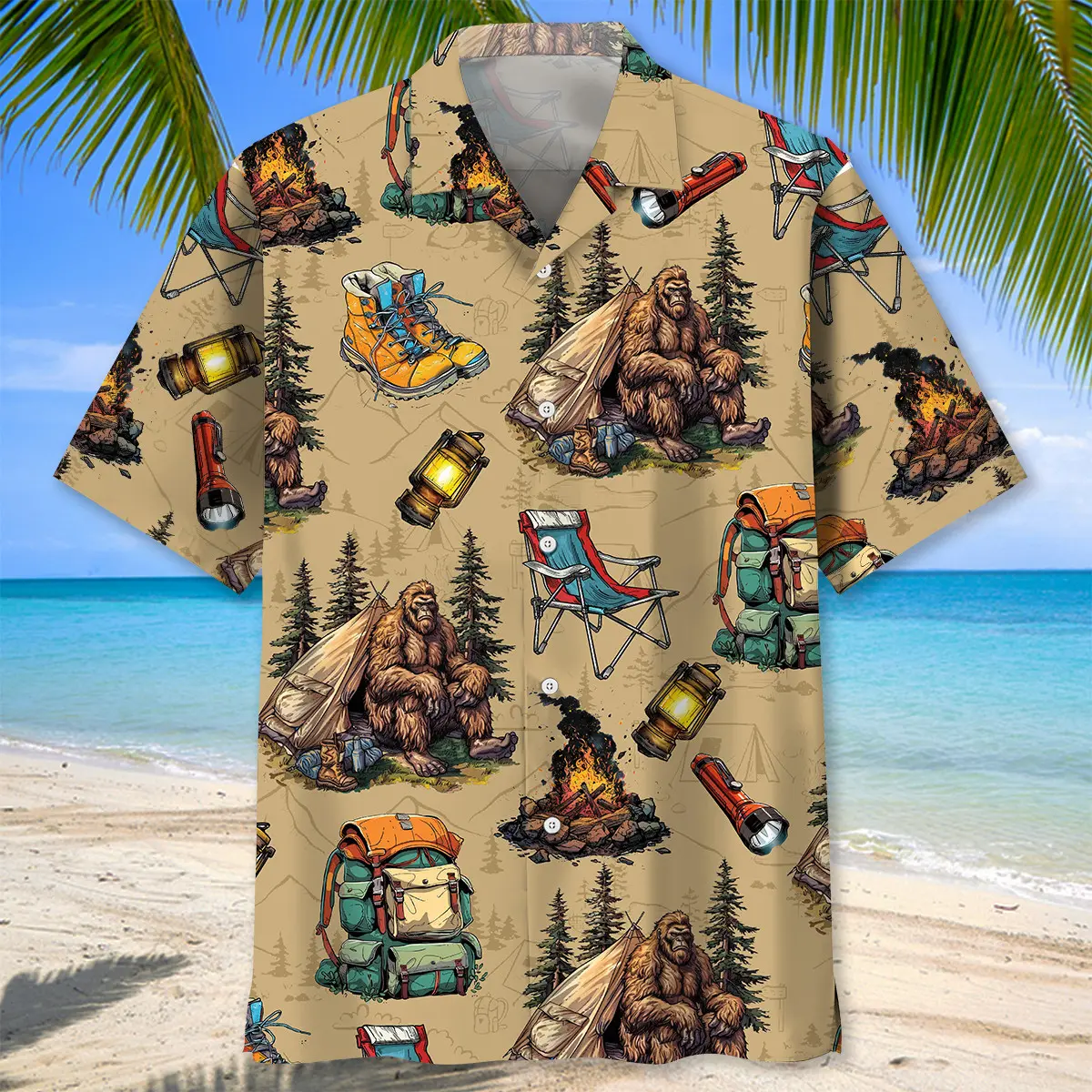 bigfoot-camping-vintage-hawaiian-shirt-1