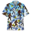 Bigfoot Crossing Road Hawaiian Shirt HWBN2763546 - Beltina