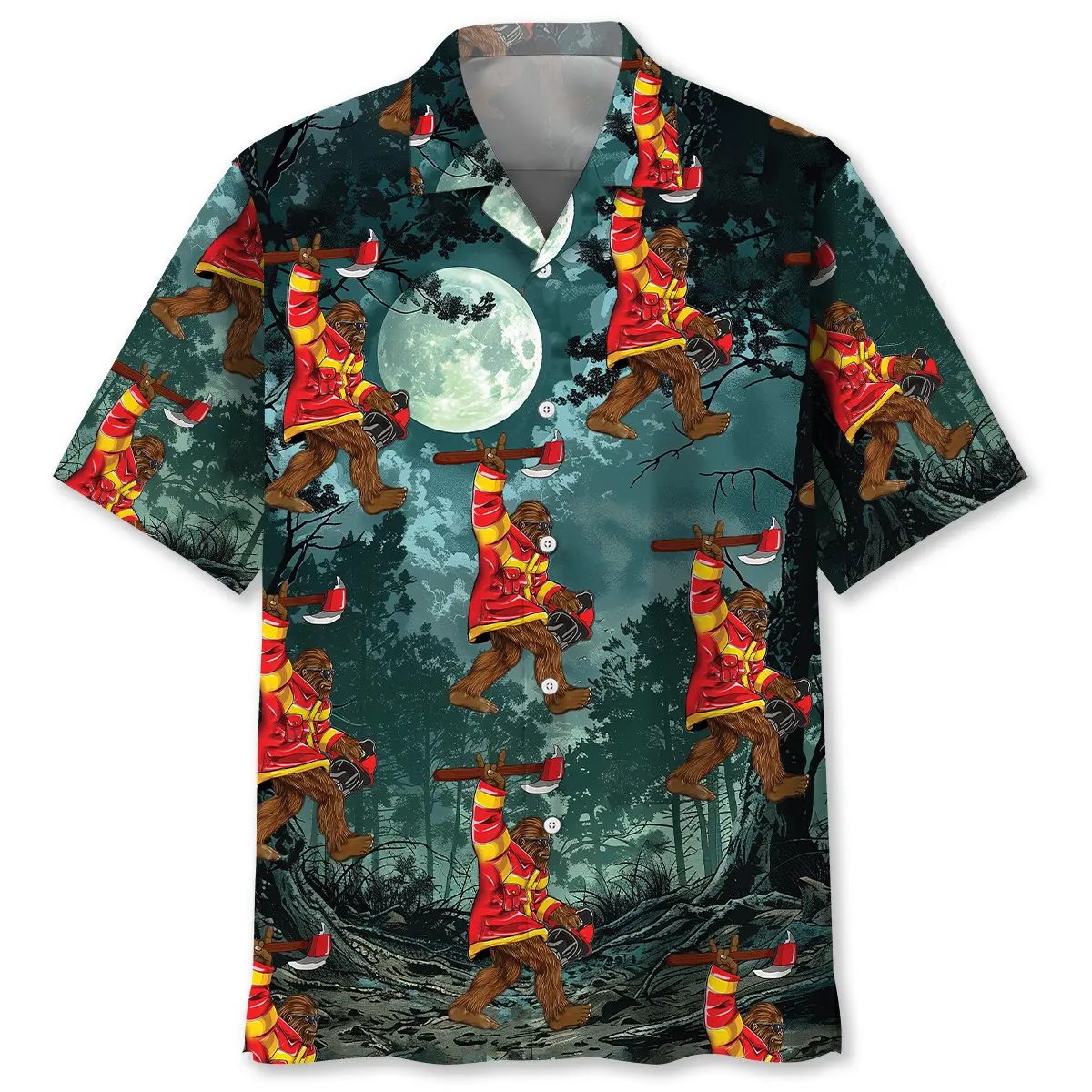 bigfoot-firefighter-keep-the-night-safe-hawaiian-shirt