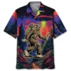 Bigfoot Hiking Night Hawaiian Shirt HWBN2764091 - Beltina