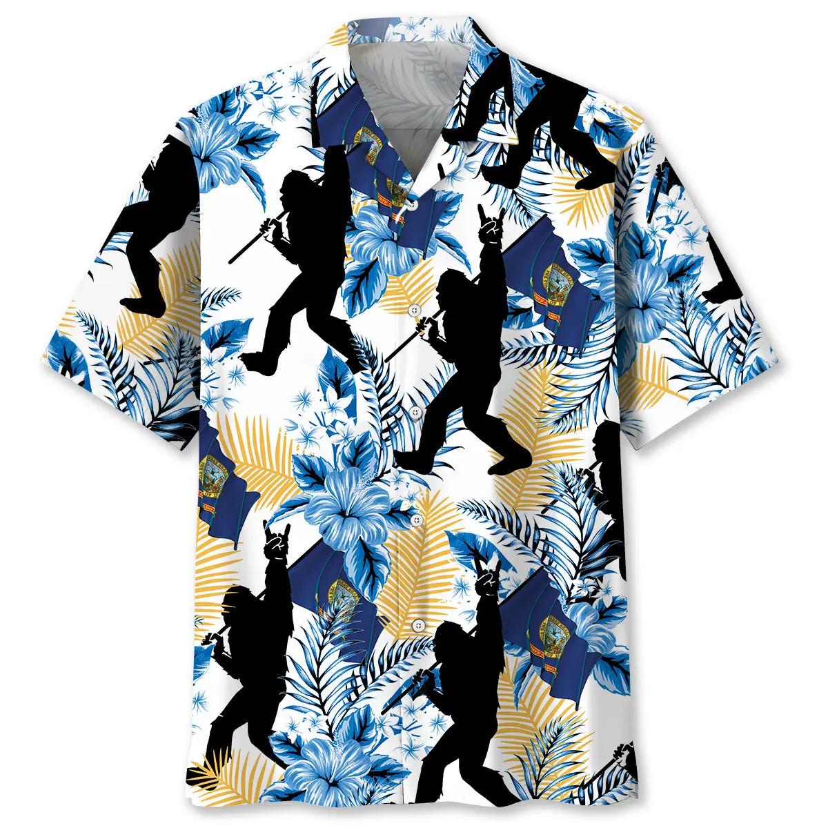 bigfoot-idaho-proud-hawaiian-shirt