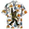 Bigfoot Let's Go Camping Hawaiian Shirt HWBN2763987 - Beltina