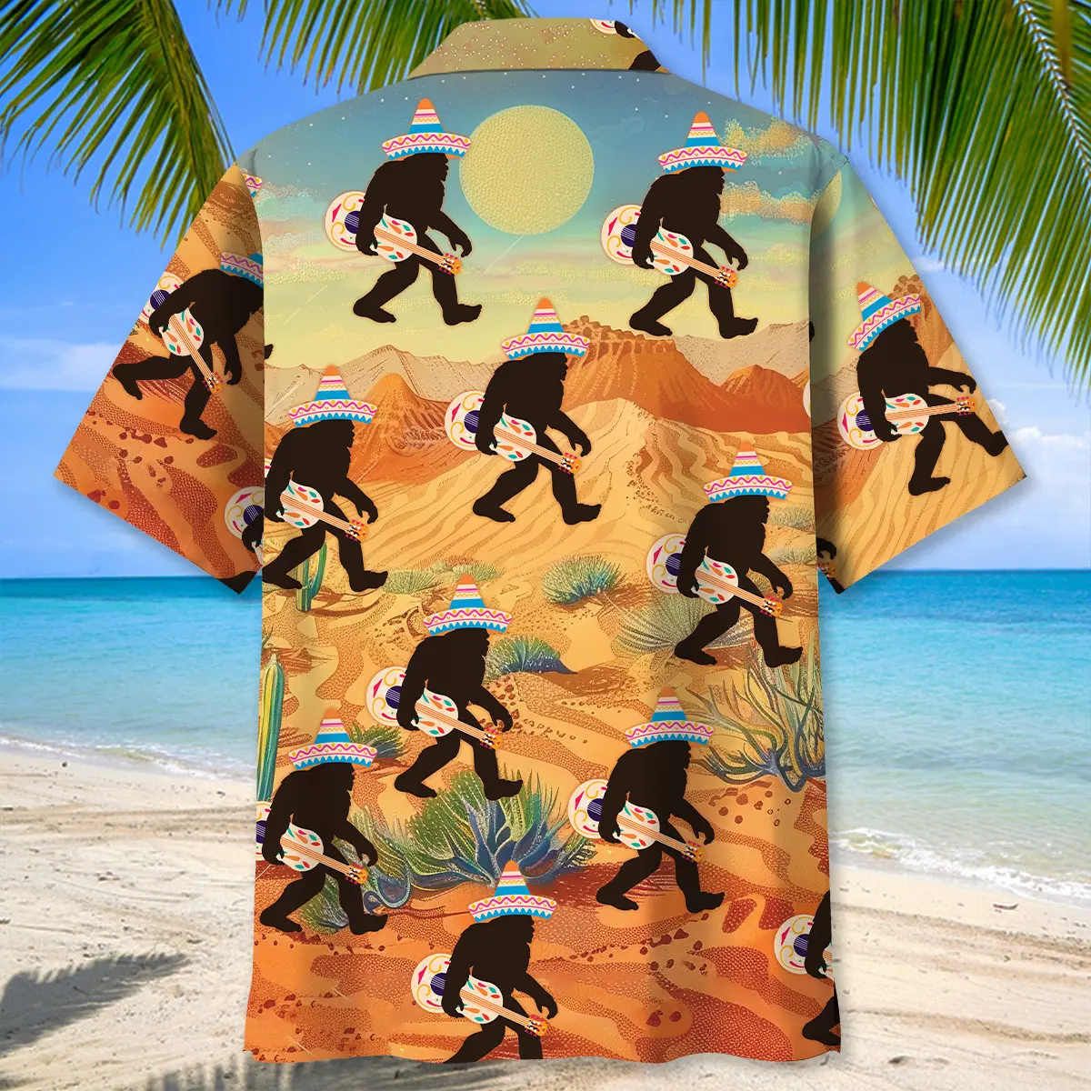 bigfoot-sasquatch-poncho-desert-hawaiian-shirt-3