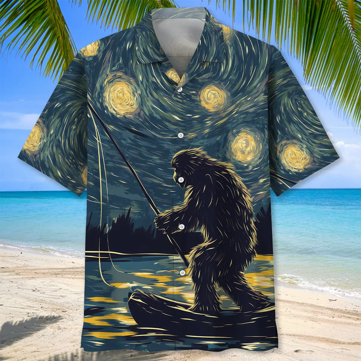 bigfoot-starry-night-sasquatch-van-gogh-painting-art-hawaiian-shirt-1