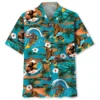 Bigfoot Surfing Hawaiian Shirt HWBN2763547 - Beltina