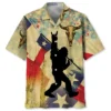 Bigfoot Texas Happy 4th July Vintage Hawaiian Shirt HWBN2764013 - Beltina