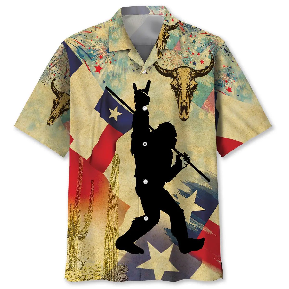bigfoot-texas-happy-4th-july-vintage-hawaiian-shirt