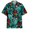 Bigfoot With Pickle Hawaiian Shirt HWBN2762884 - Beltina