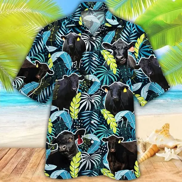 black-angus-cattle-lovers-jungle-leaves-trendy-hawaiian-shirt-cow-trendy-hawaiian-shirt-for-summer-gifts