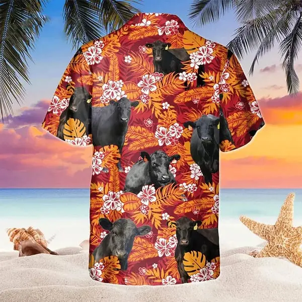 black-angus-red-orange-floral-trendy-hawaiian-shirt-cow-hawaii-shirts-men-trendy-hawaiian-shirt-women-1