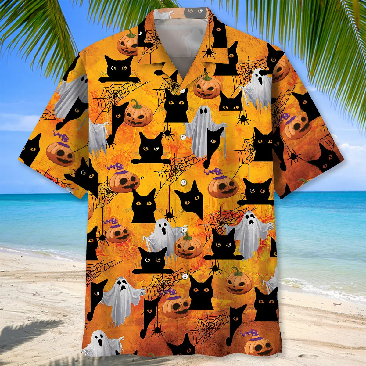 black-cat-boo-halloween-hawaiian-shirt-1
